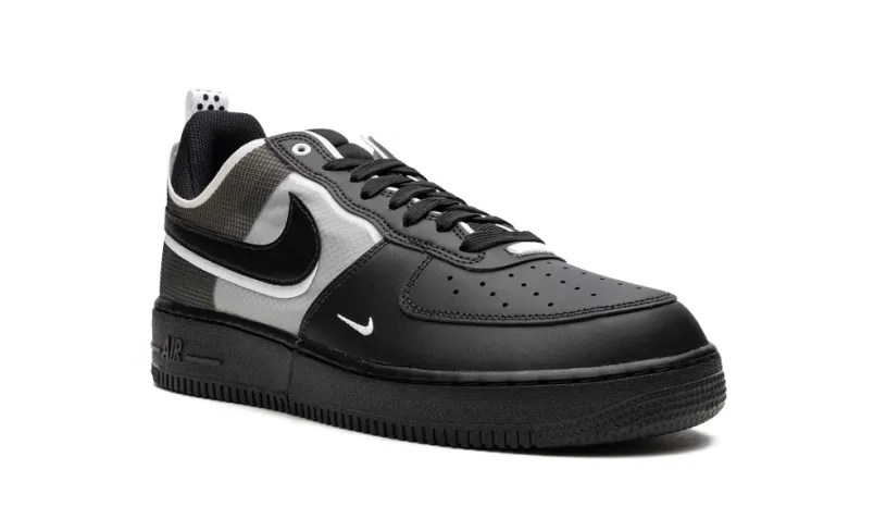 Nike Lifestyle Air Force 1 React 'Black White'